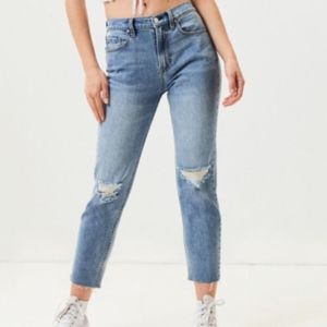 PacSun Jukebox Blue Vintage Icon Mom Jeans Size 26